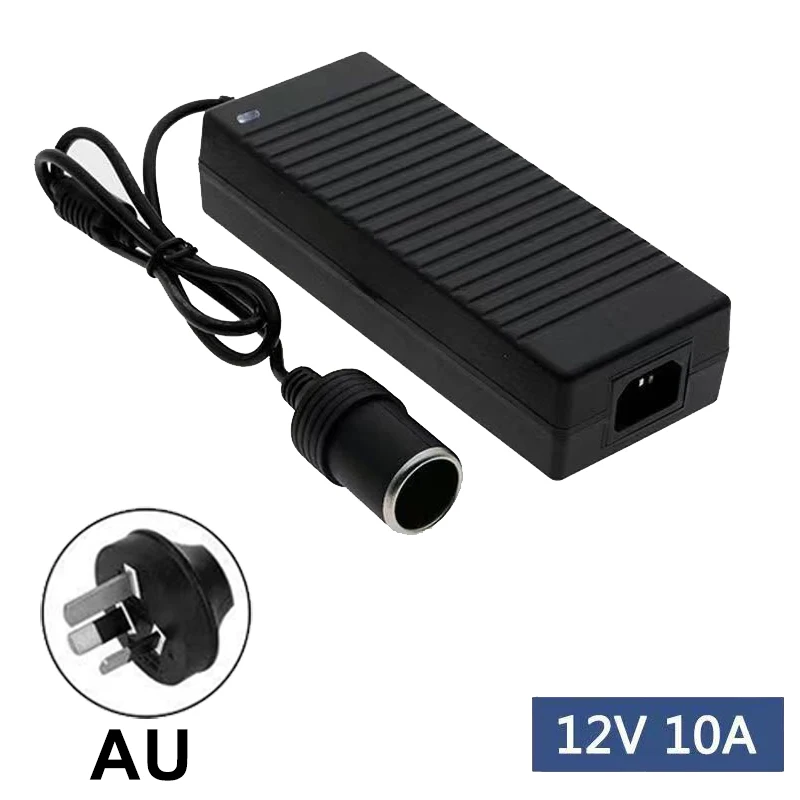Auto Power Adapter Converter Power Converteren AC Adapter DC 110 V/220 V naar 12 V 10A Power Adapter voeding Lichter Auto Accessoires