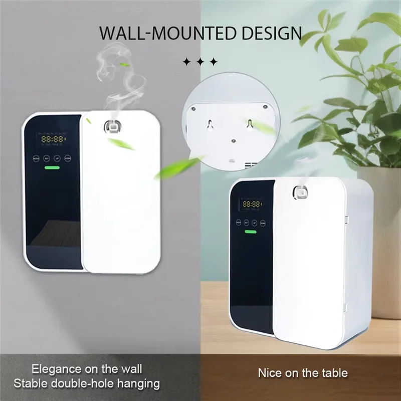 B13C Hotel High Capacity Wall Mounted Aroma Diffuser Scent Machine For Large Area Lobby Home Fragrance