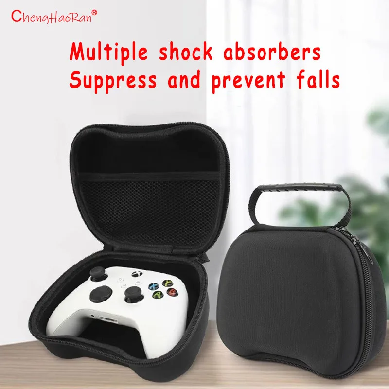 1PC Travel Storage Hard Bag For PS5/Xbox Series S/X Game Console Controller Compact Hard Shell Protective Case