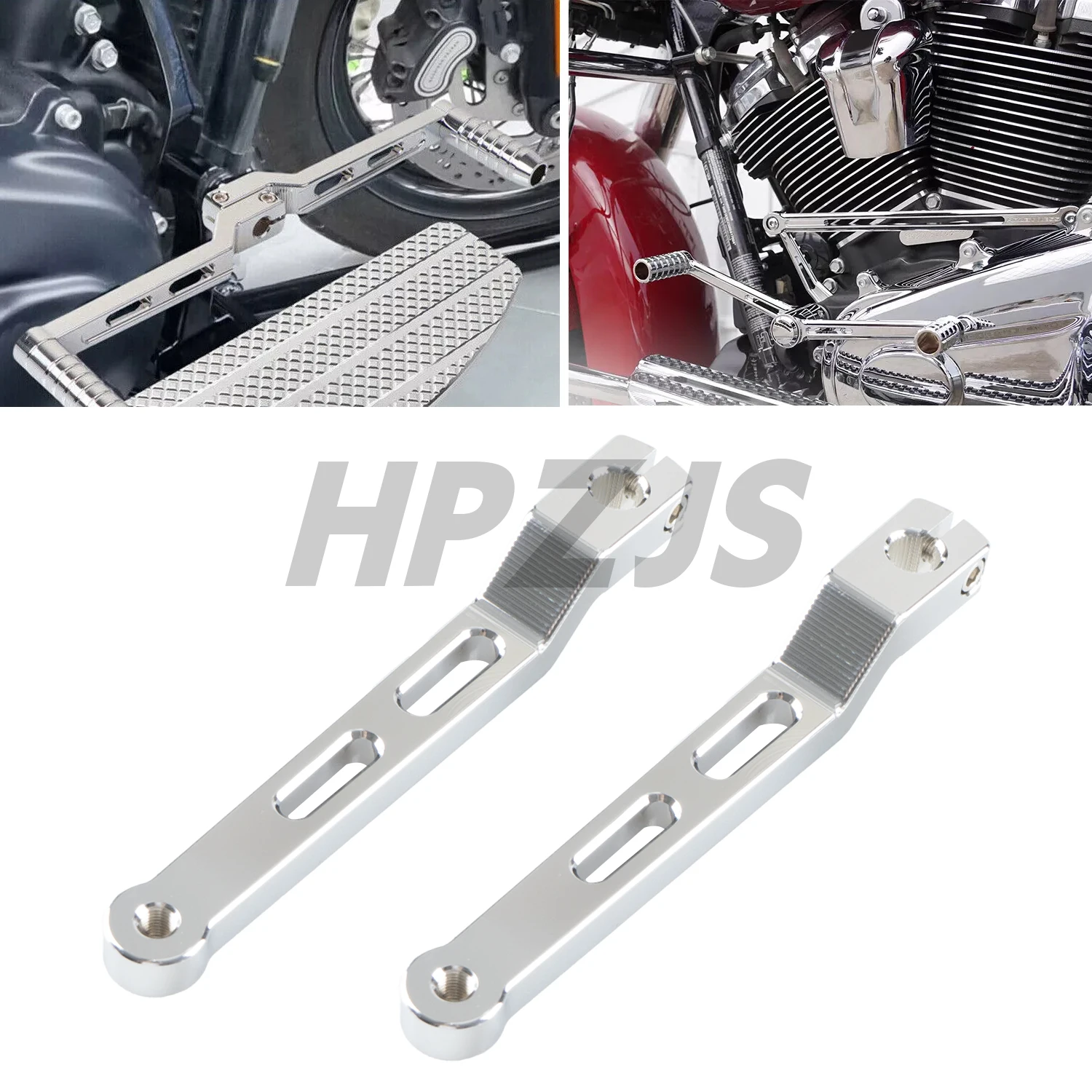 

Gear Heel Toe Shift Lever Shifter Peg Arm For Harley Motorcycle Touring Electra Road Glide 88-23 FL Softail 1986-Up Trike 08-23