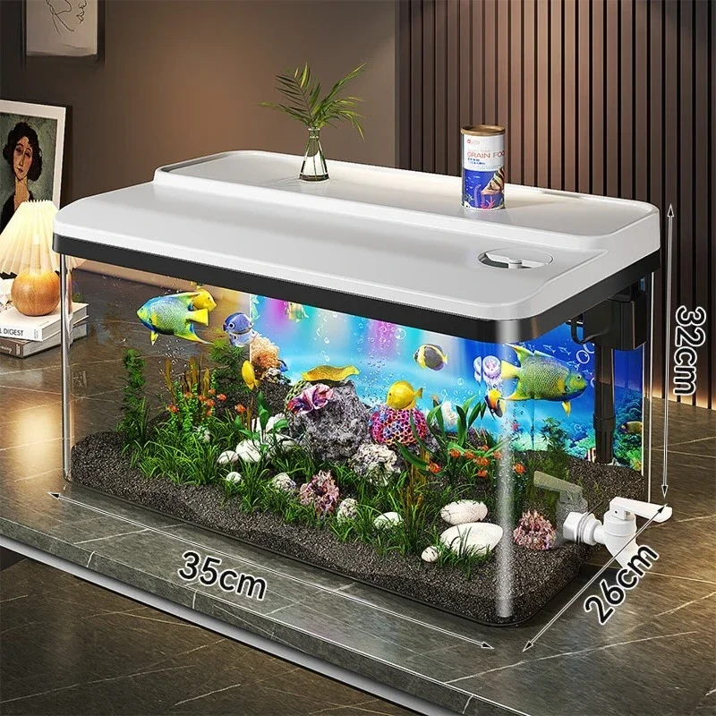 Fish tank filtration and oxygen production self-circulation machine