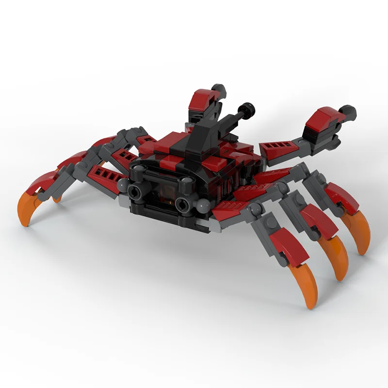 154 قطعة MOC Exo Crab نموذج اللبنات العمارة تجميع DIY بها بنفسك التعليم الإبداعي ألعاب الطوب الاطفال هدية الكريسماس عيد ميلاد #2