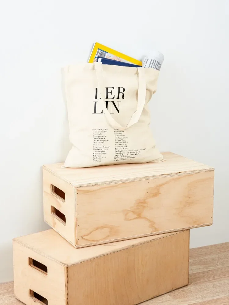 Berlin Tote Bag сумка для покупок с логотипом Подарочная сумка роскошная женская сумка-тоут University