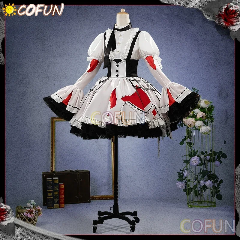 COFUN [Customized] Mooyiyi Akiyama Mizuki Cosplay Costume For Halloween,Christmas Party, Comic Exhibition Game, PJSK Size S-4XL