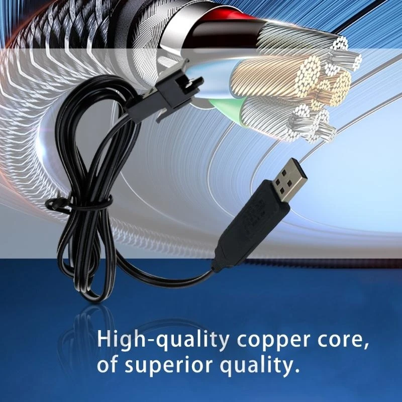 Intelligent 3.7V carregador bateria USB com plugues SM2.0 2P e luz LED 83CF