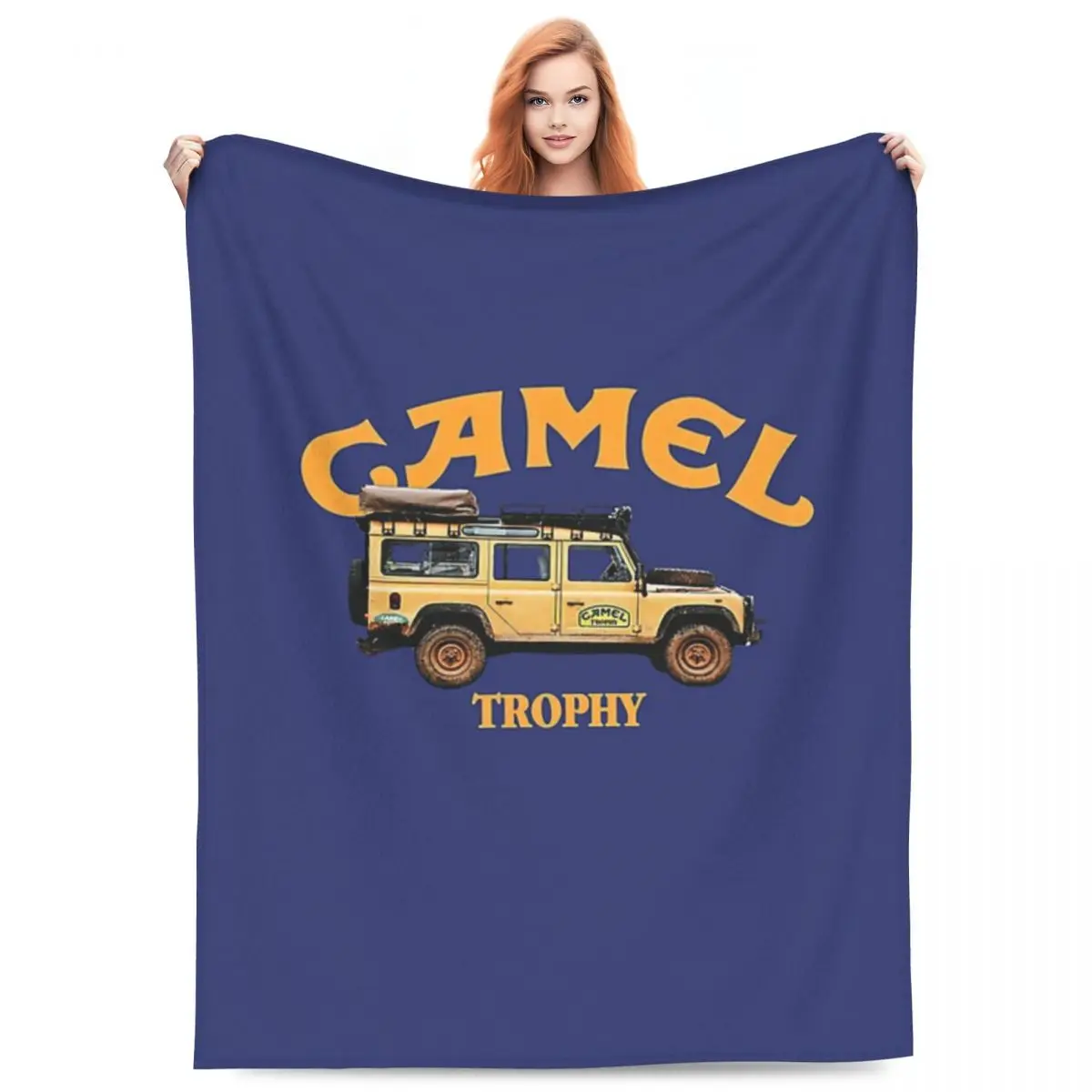 

Одеяло Camel Trophy Defender 110, фланелевое дышащее одеяло для дивана, для дома, спальни, дорожные пледы, покрывало, одеяло