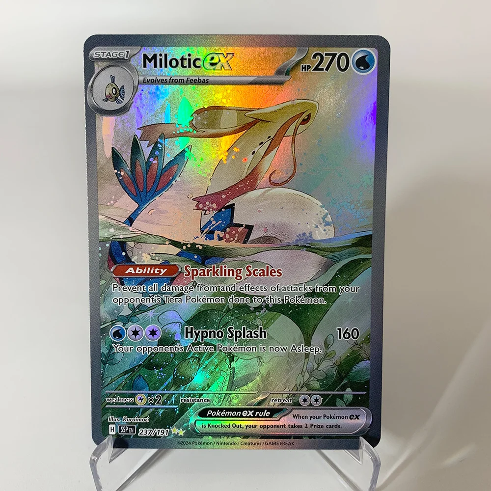 Holographic Pokemon Proxy Cards KingdraEX MiloticEX GreninjaEX GiratinaV Game Collection PTCG  Cards Rare Collection Battle Card