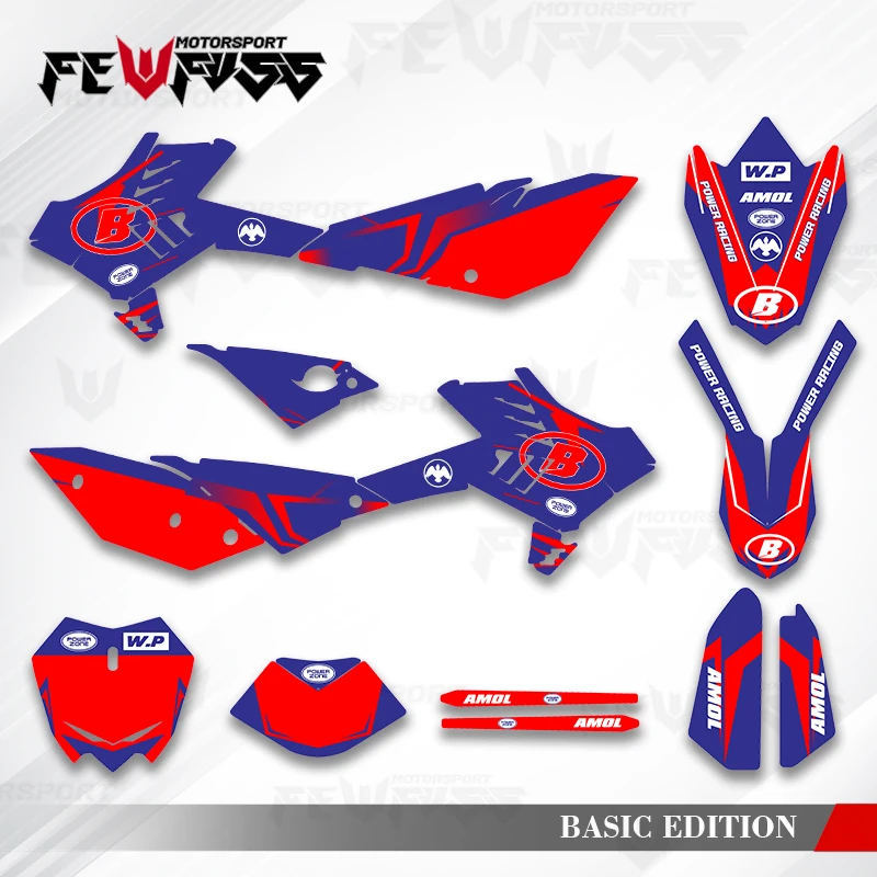 

Fewfuss Graphics Decals Stickers Motorcycle Background Custom For Beta RR 2010 2011 2012 LC 2010-2018 001