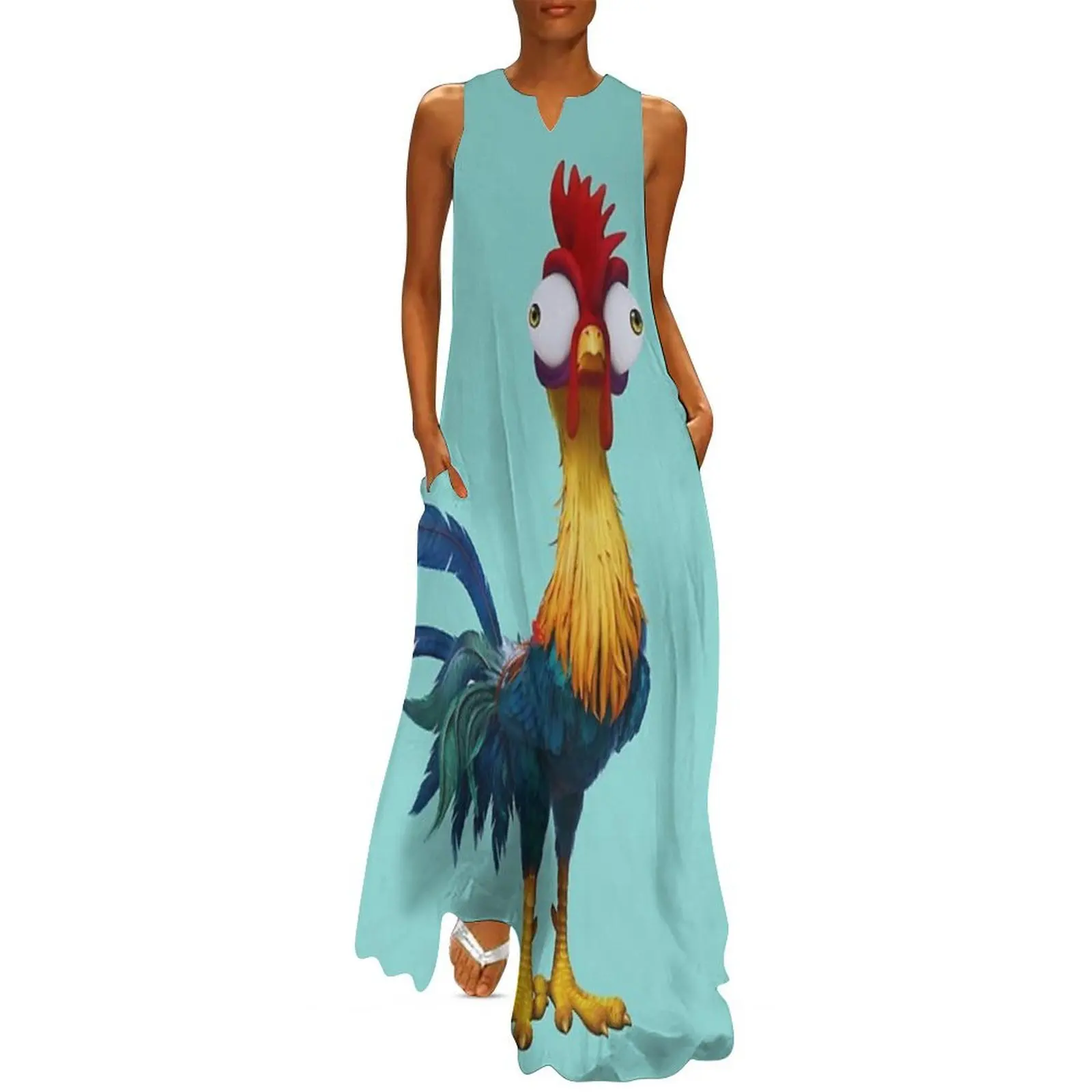

Hei Rooster Long Dress summer woman dress 2025 luxury woman party dress clothes for women birthday for women luxury 2025