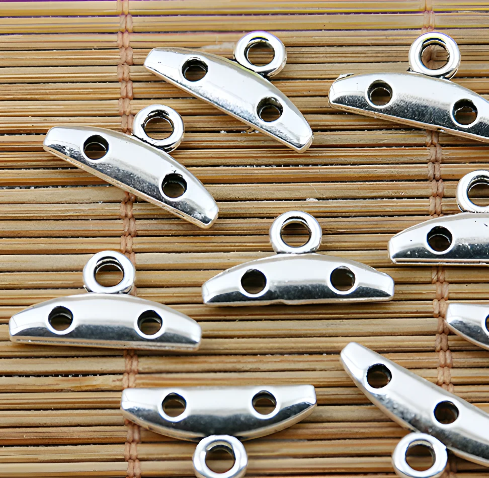 

20pcs 18*10mm Alloy matel tibetan silver 2 holes connectors HWEF1636