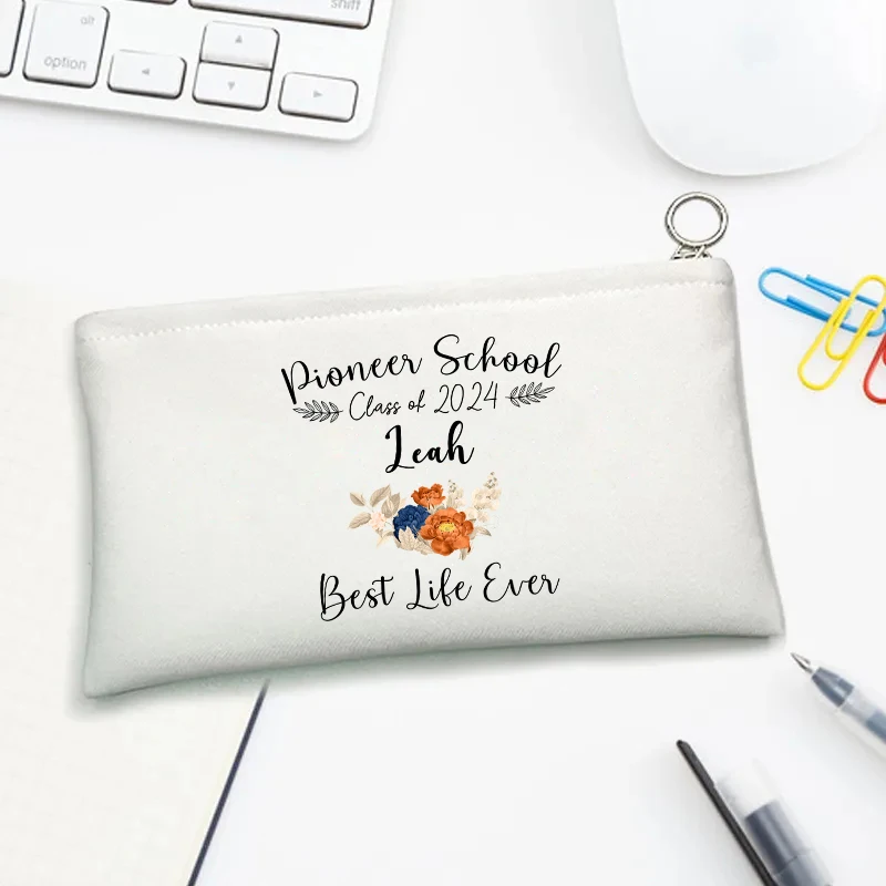 Pen bag Pioneer School 2024 Gift Bag Personalized Name Text  JW Gift Best Life Ever Spanish Pioneer School Gift Pencil bag