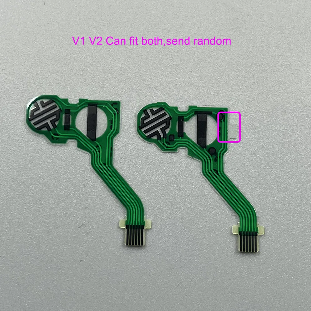 V1 V2 غشاء موصل استبدال زر الشريط لوحة دوائر كهربائية لوحدة تحكم PS5 LR ABXY D Pad