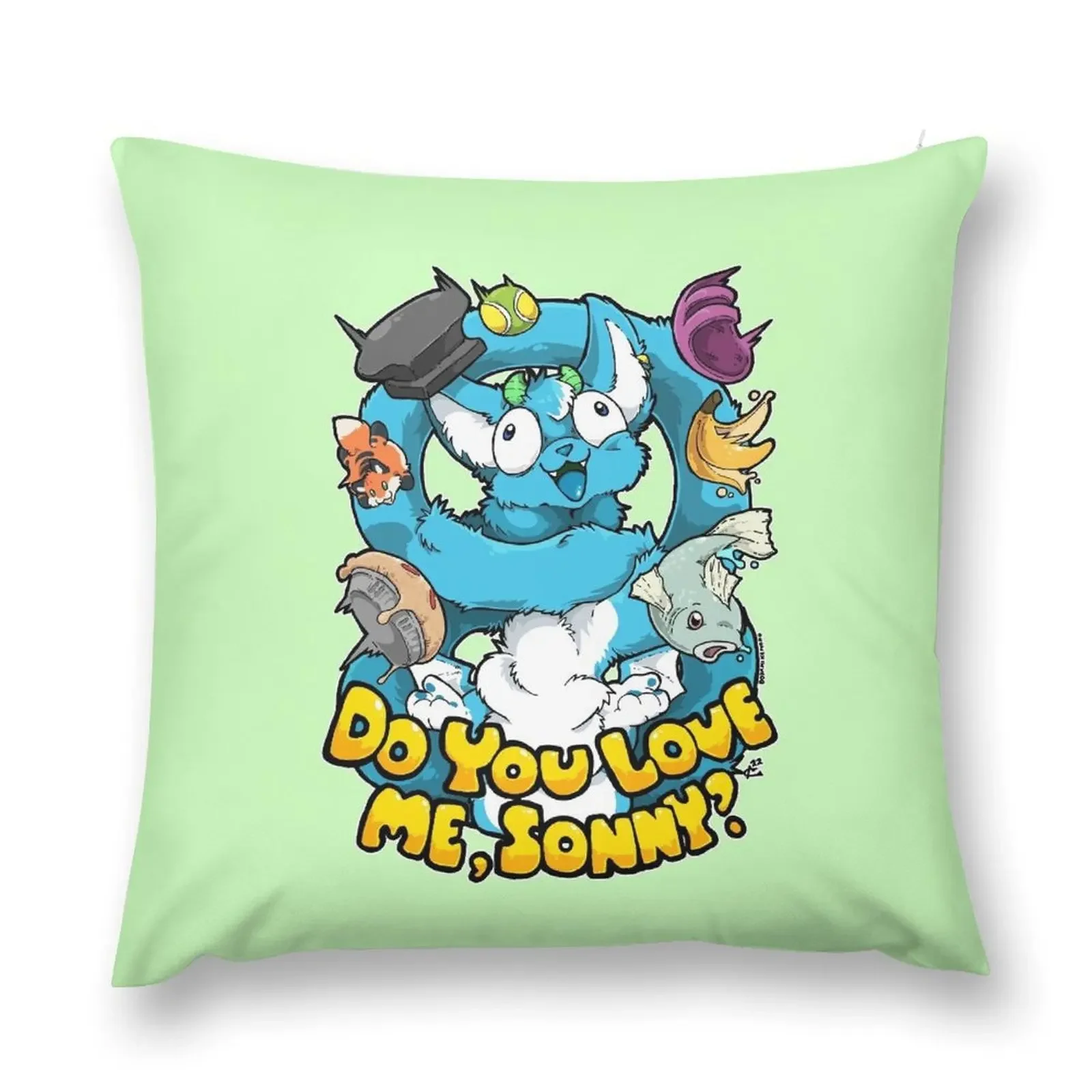 Do you love me sonny Throw Pillow Sofa Cushions ornamental pillows covers for pillows Sofa Decorative Covers pillow