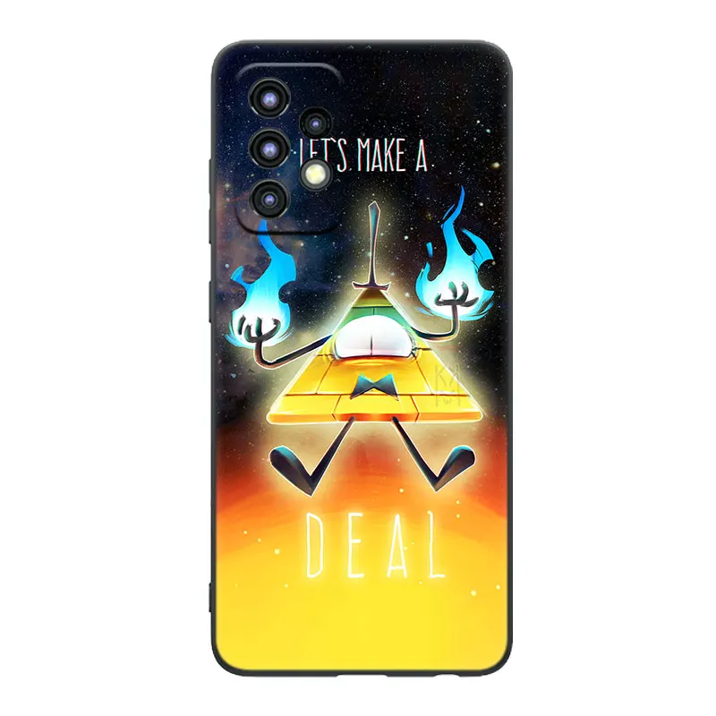 Gravity Falls Bill Cipher Pig Case For Samsung A04S A04E A12 A13 A14 A22 A23 A32 A33 A34 A50 A51 A52S A53 A54 A70 A71 A72 A73 5G