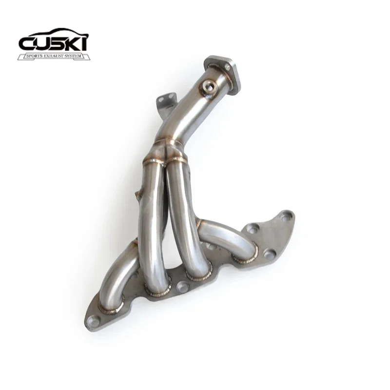 Componenti di scarico ad alte prestazioni adatti al collettore di scarico Mazda MX-5 ND 2.0 2017-2023 in acciaio inossidabile