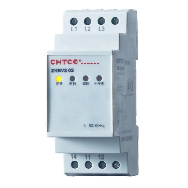 Relay CHTCC ZHRV2-02/A380 50/60Hz three-phase voltage protection, phase failure