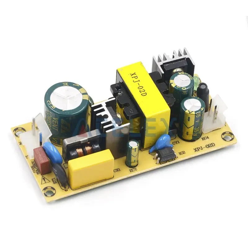 AC-DC 12V2A 24V1A Switching Power Supply Module Bare Circuit AC100-265V to DC12V2A DC24V1A Board for Replace/Repair