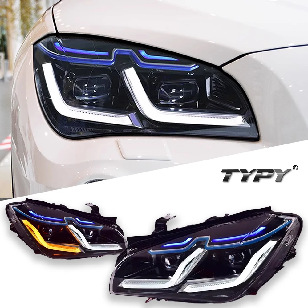 

Car Head Lamps For BMW X1 E84 2010-2015 Upgrade Modified Headlights Dynamic Turn Signal Brake Lamp DRL Car Accessories