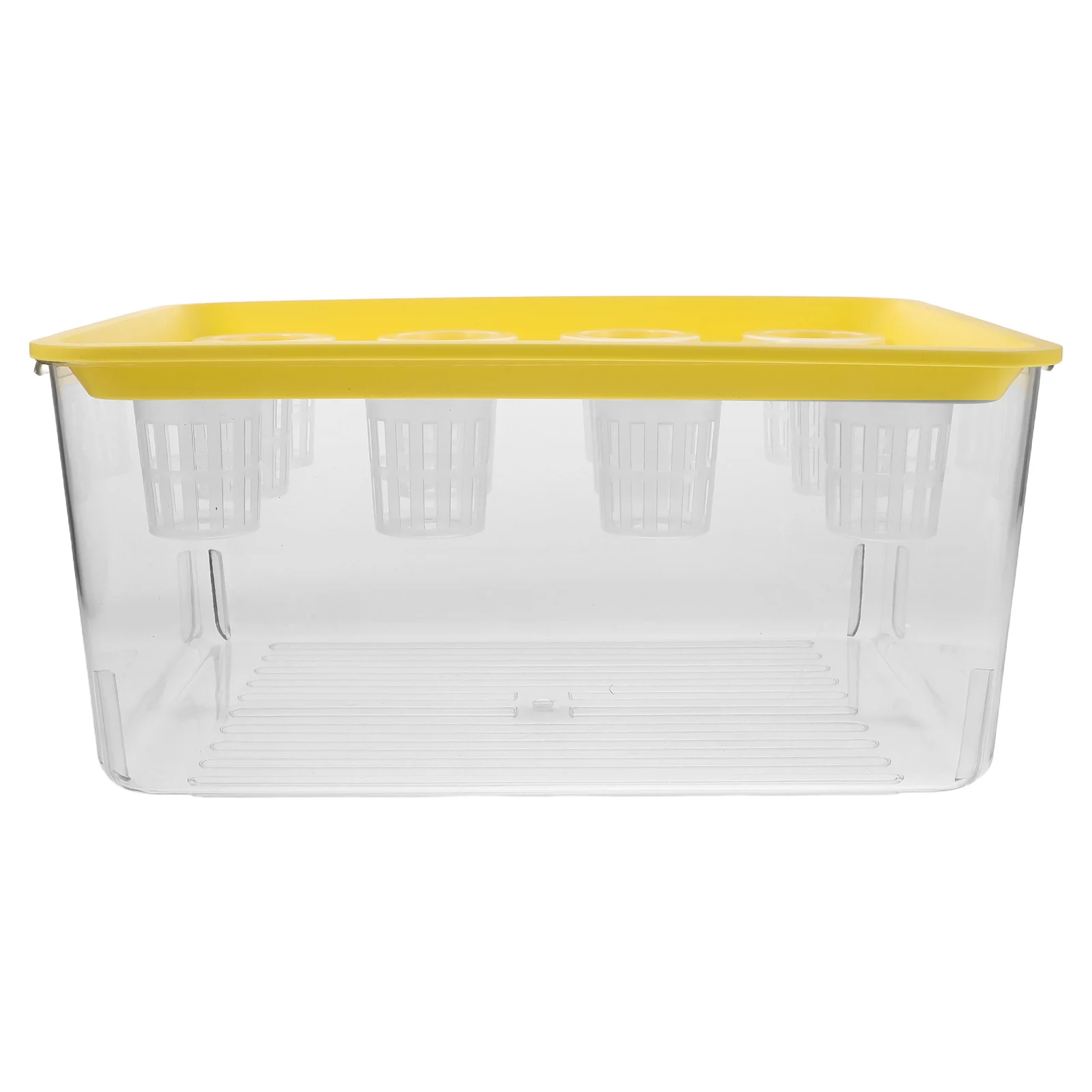 

Ecological Goldfish Tank With Lid Integrated Planting -In-1 Aquaponics System Desktop Hydroponic Fish Tank For Home Office