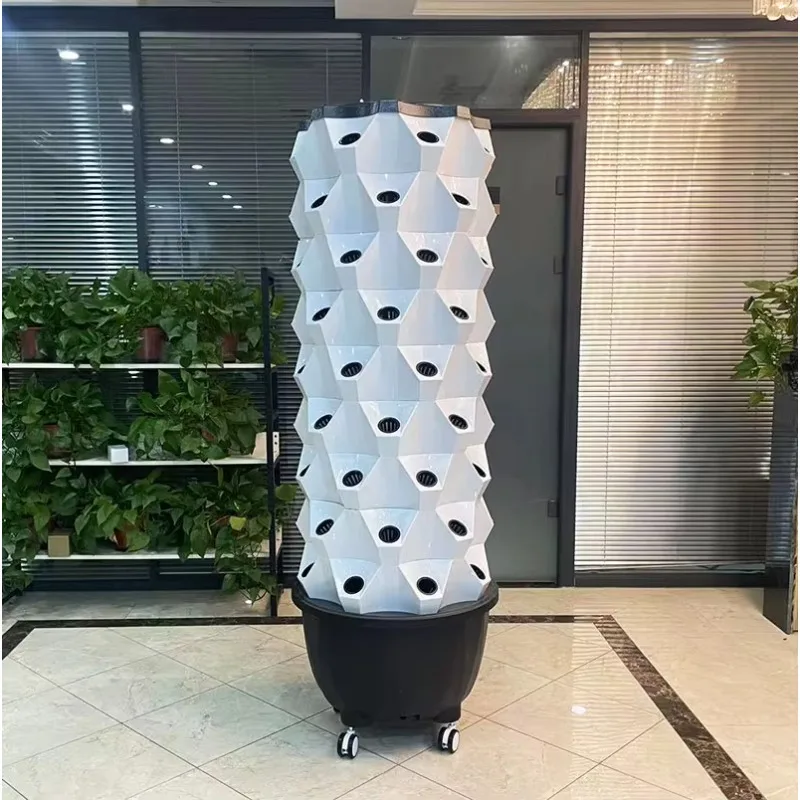 

Lyine Hot 8-Layer Vegetable Hydroponics Tower Soilless Hydroponic Tower Innovative