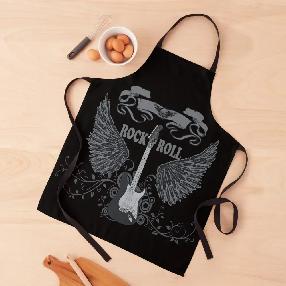 

Rock n Roll Apron Kitchen Things For Home Things For The Home christmas 2025 Kitchen And Household Goods Apron