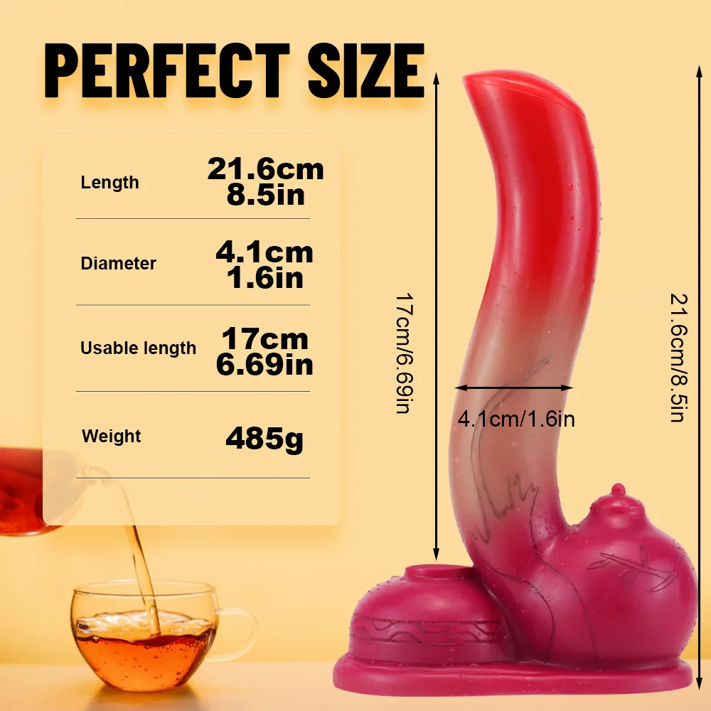 

Realistic Teapot shape Penis Huge Dildos for Women Lesbian Toys Big Fake Dick Silicone Females Masturbation Adult Erotic Product