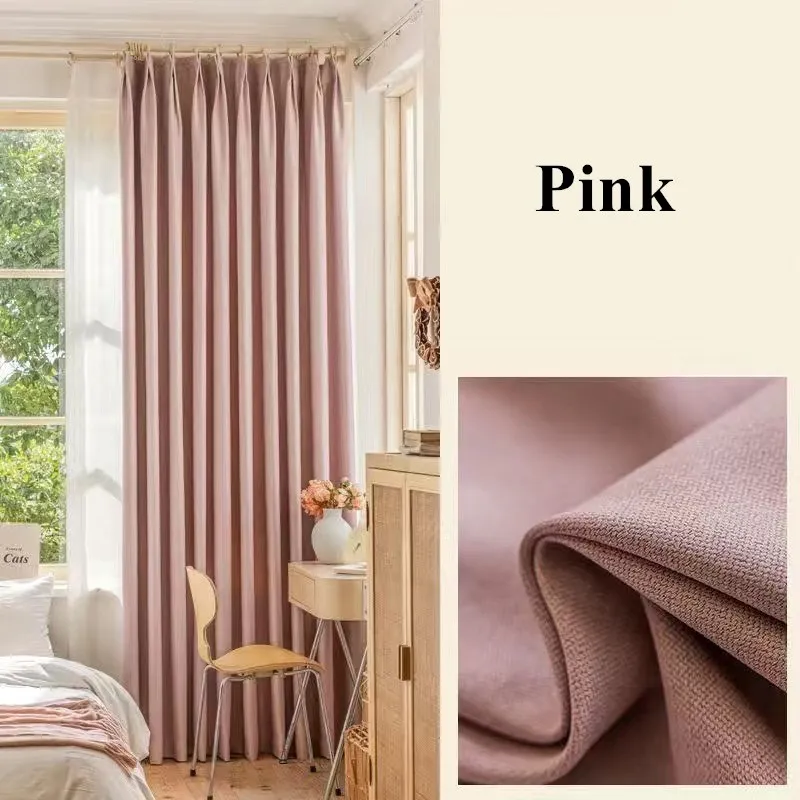 310 cm Höhe 75–90 % Verdunkelungsvorhänge für Wohnzimmer, einfarbig, passender Klang, reduziert Beige, Schlafzimmervorhänge nach Maß – Detail 18