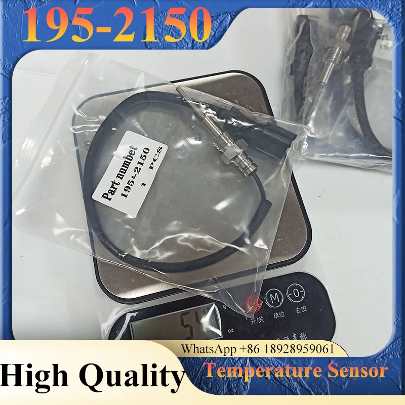 Hohe Qualität 195-2150 1952150   Wassertemperatursensor für Baggerteile 3508 3508B 3508C 3512 3512B 3512C Baggerteile