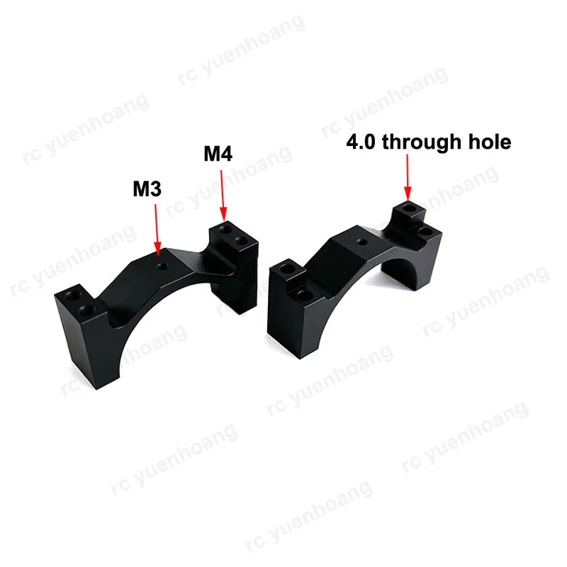 1PCS RC Drone Quick Release Tube Clip Dia 30/35/40/45mm Carbon Fiber Pipe Clip Fixture Metal Fastener for Multi-copter Airplane