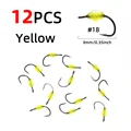 12pcs yellow