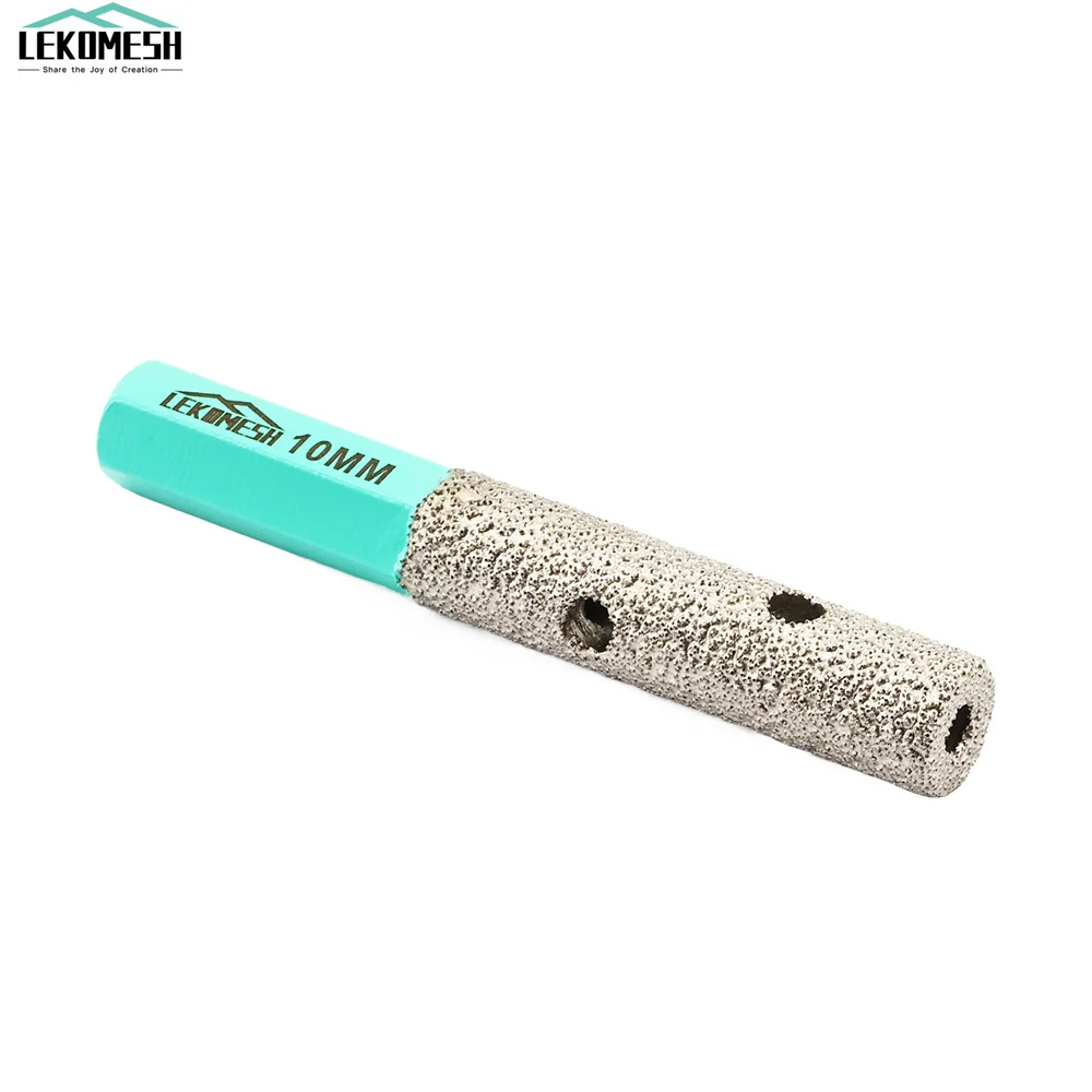 LEKOMESH 1pc Diamond Finger Bits Milling Bits Enlarge Grinding Holes For Tile Marble Granite