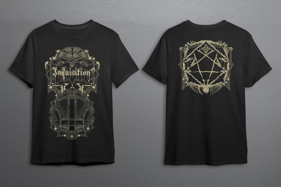 

Inquisition Pentagram T-Shirt S M L XL 2XL 3XL