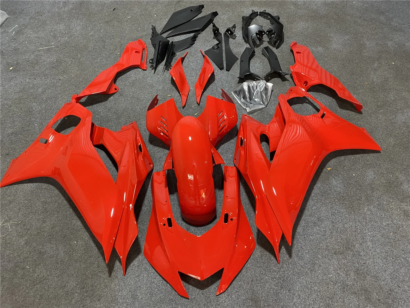 Motorcycle Fairing Kit fits to Yamaha YZF-R6 2017 2018 2019 2020 2021 YZF600 17 18 19 2021 Fairing red motorcycle housing