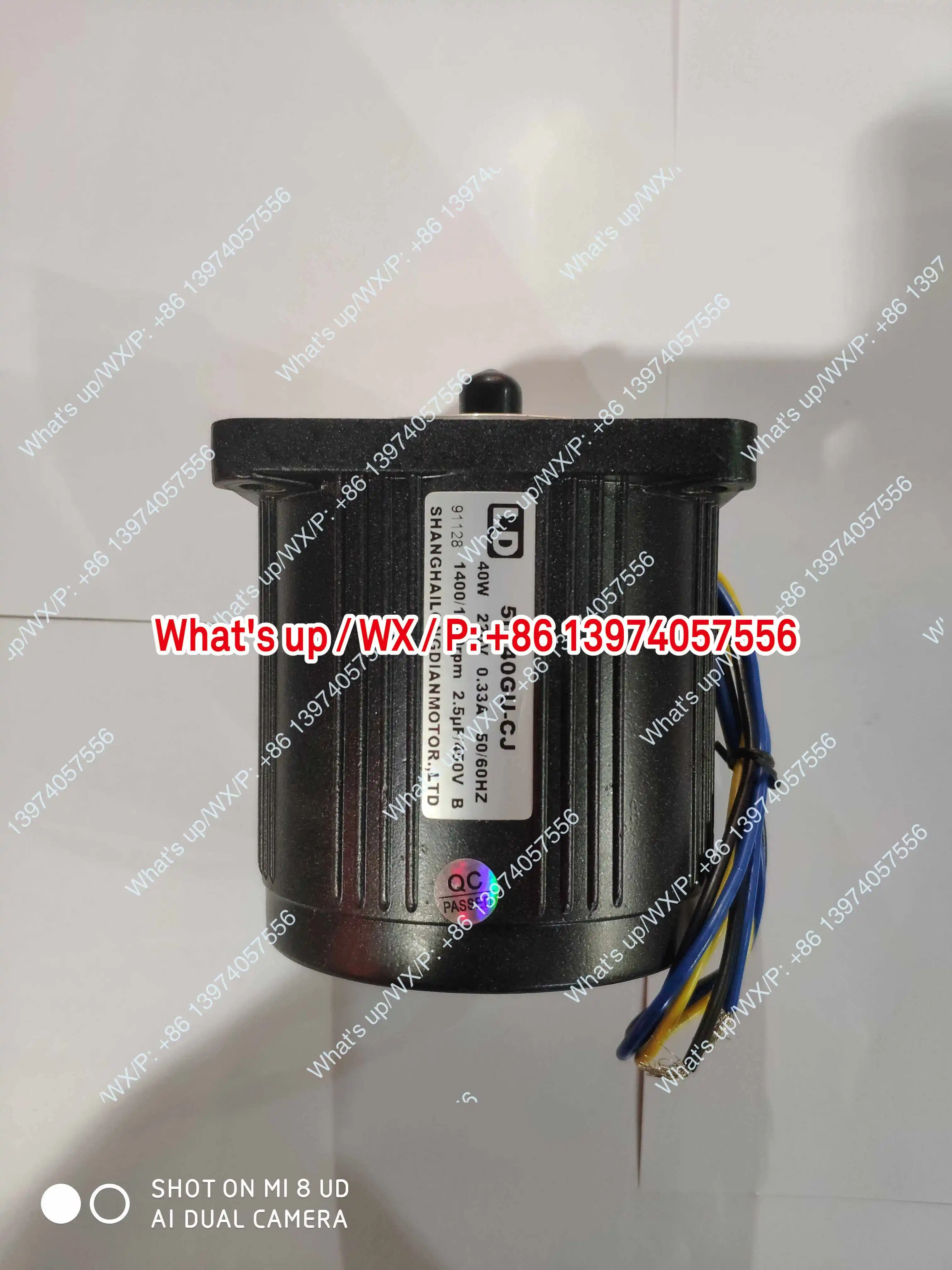 

5IK40GU-CJ60GUCJLD40W60W220V motor, Marine searchlight motor, Longdian gear motor