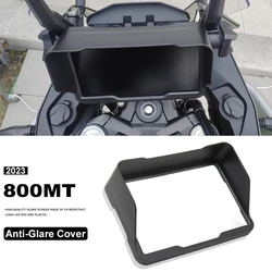 For CFMOTO 800 MT 800MT 800mt Explore 2023 2025 Motorcycle Accessories Black Speedometer Cover Instrument Cover Anti-Glare Cover