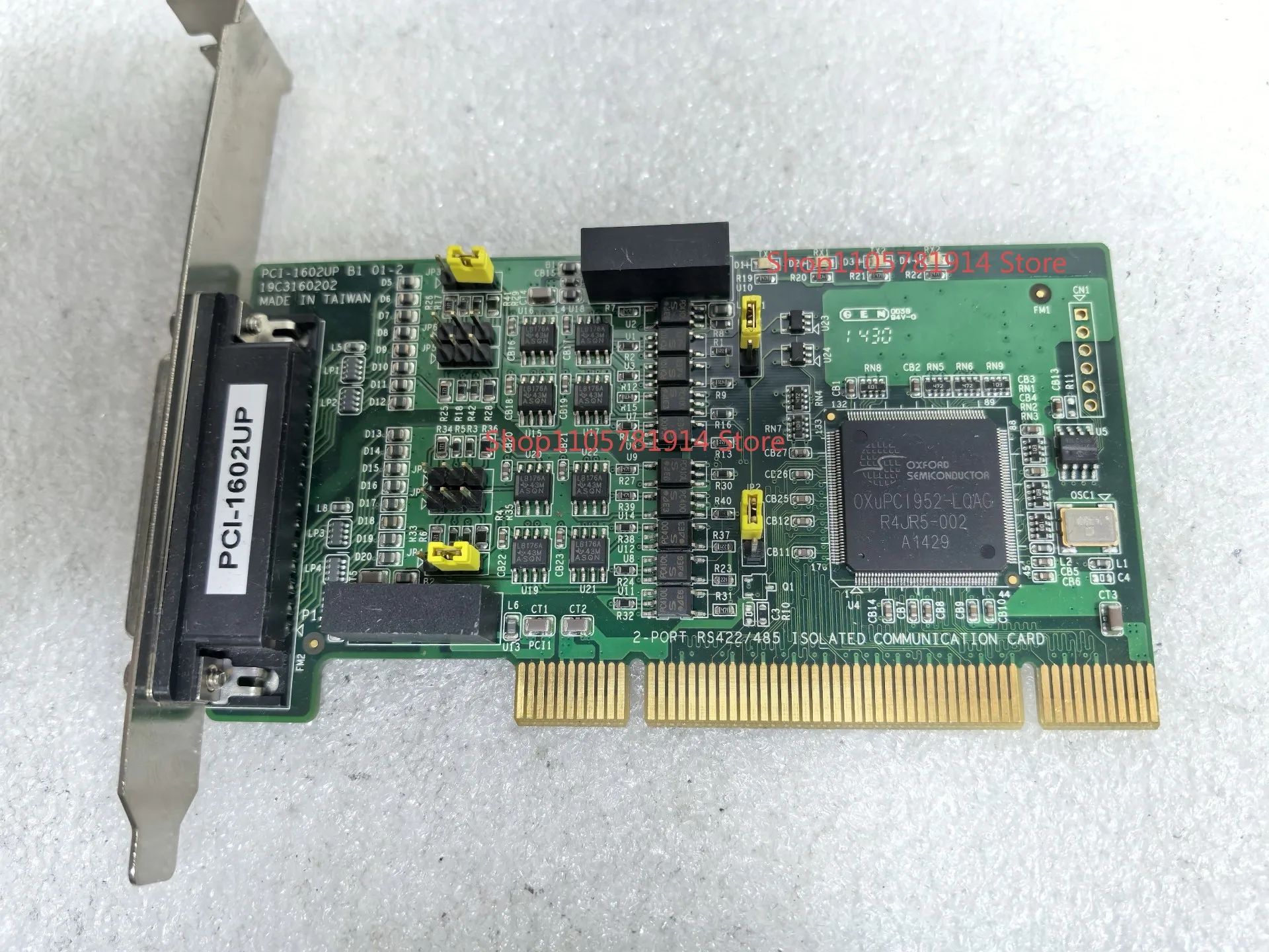 For Advantech PCI-1602UP 2 Port RS422/485 Isolated Communication Card
