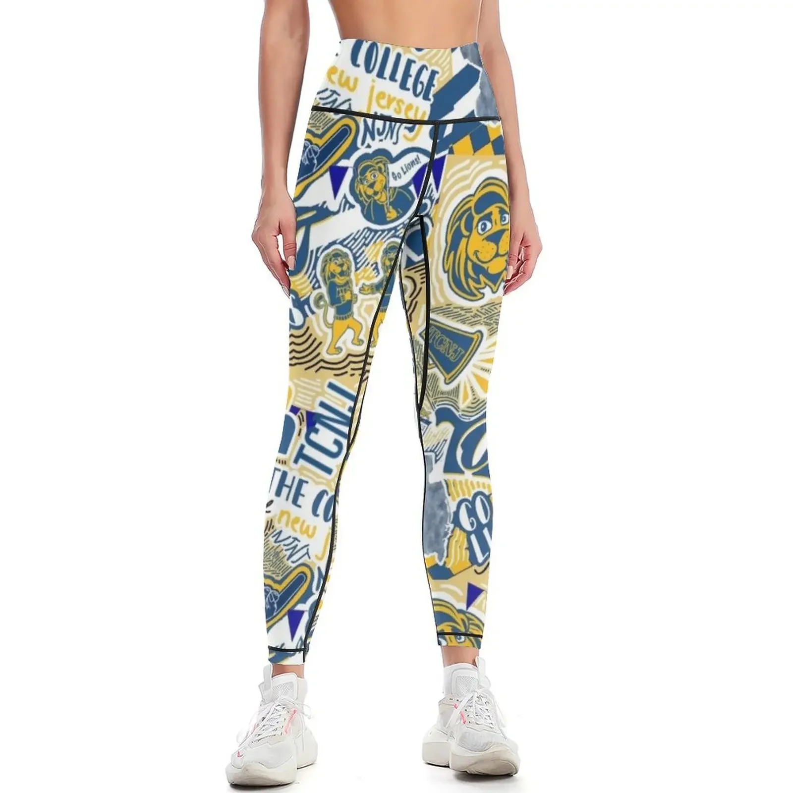 

TCNJ Leggings sportswear gym Sports pants woman exercise clothing for high waist Womens Leggings