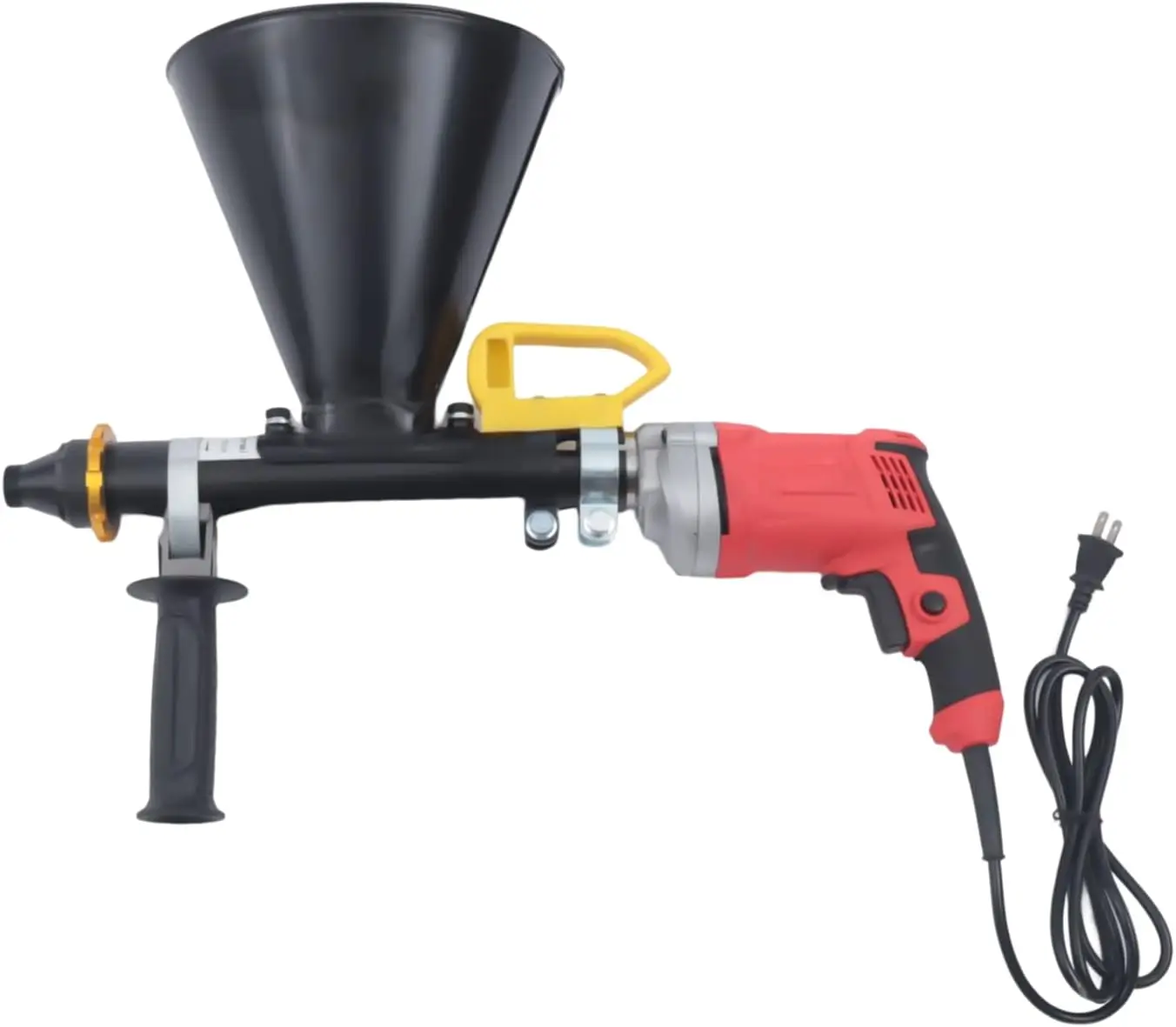 Pointing Grouting Gun, Portable Cement Grouting Machine, Semi-Automatic Cement Grout Caulking Tool Mortar Applicator Kit Brick M