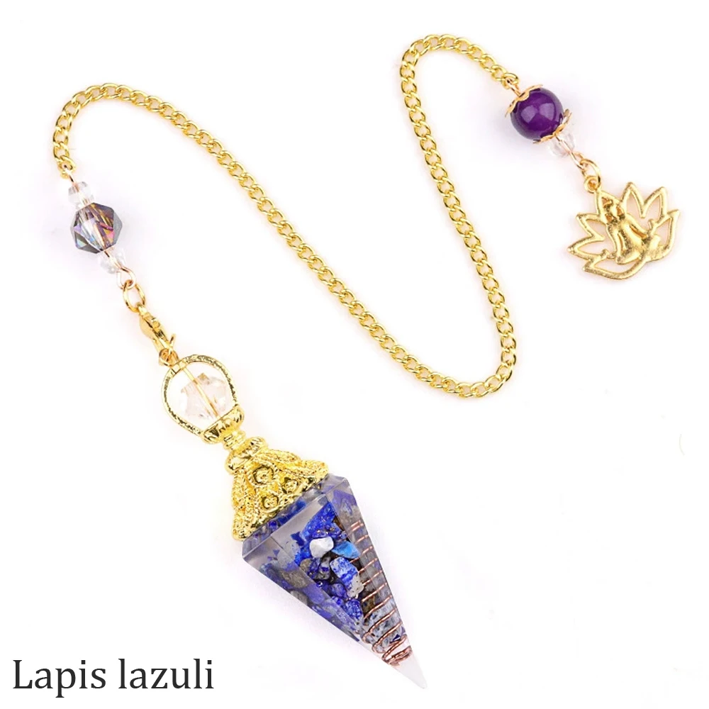 Natural Crystal Opal Colorful Hexagonal Pendant Necklace for Women