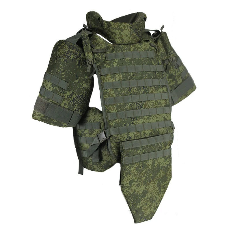 Russia 6B45 Tactical Undershirt Small Green Man Camouflage Bullet Proof Vest Tactical Vest Outdoor Hunting Clothes