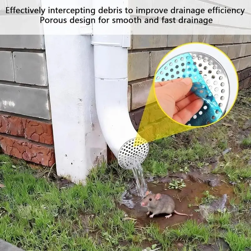 

Набор крышек для слива душа из нержавеющей стали с 2 отверстиями для оптимальной эффективности потока воды M4YD