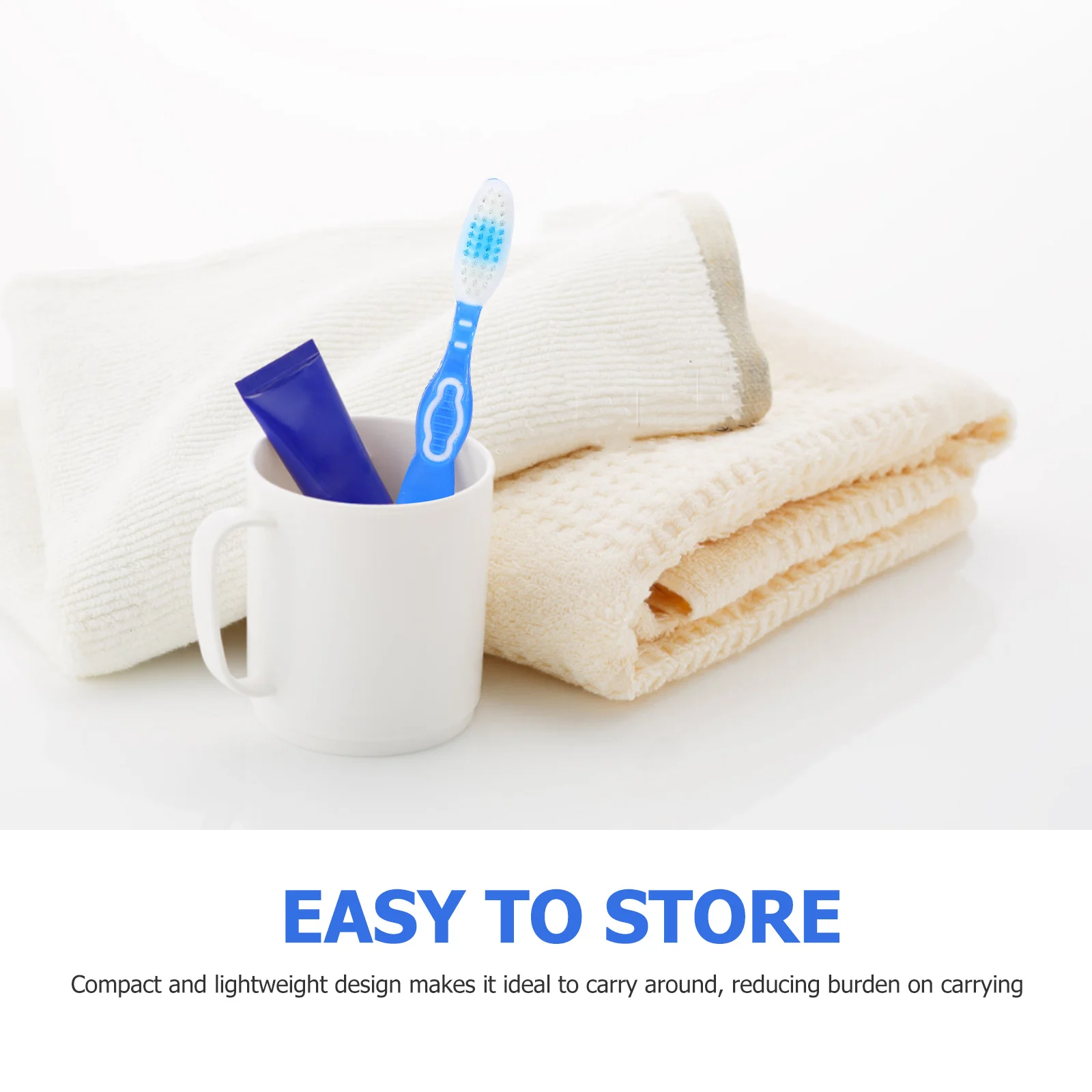 

10Pcs Toothbrush Small Short Handle Prison Toothbrush Portable Compact Design Cleaning Tools for Correctional Facilities