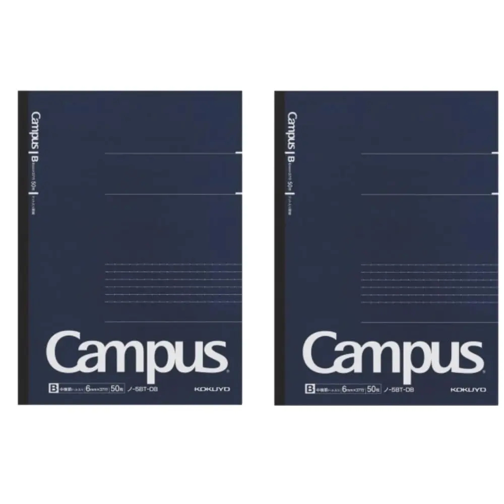

Тетрадь Campus Pre-Dotted, формат B5, с точками 6 мм - 30 линий, 50 листов - 100 страниц, упаковка из 2 штук, темно-синяя