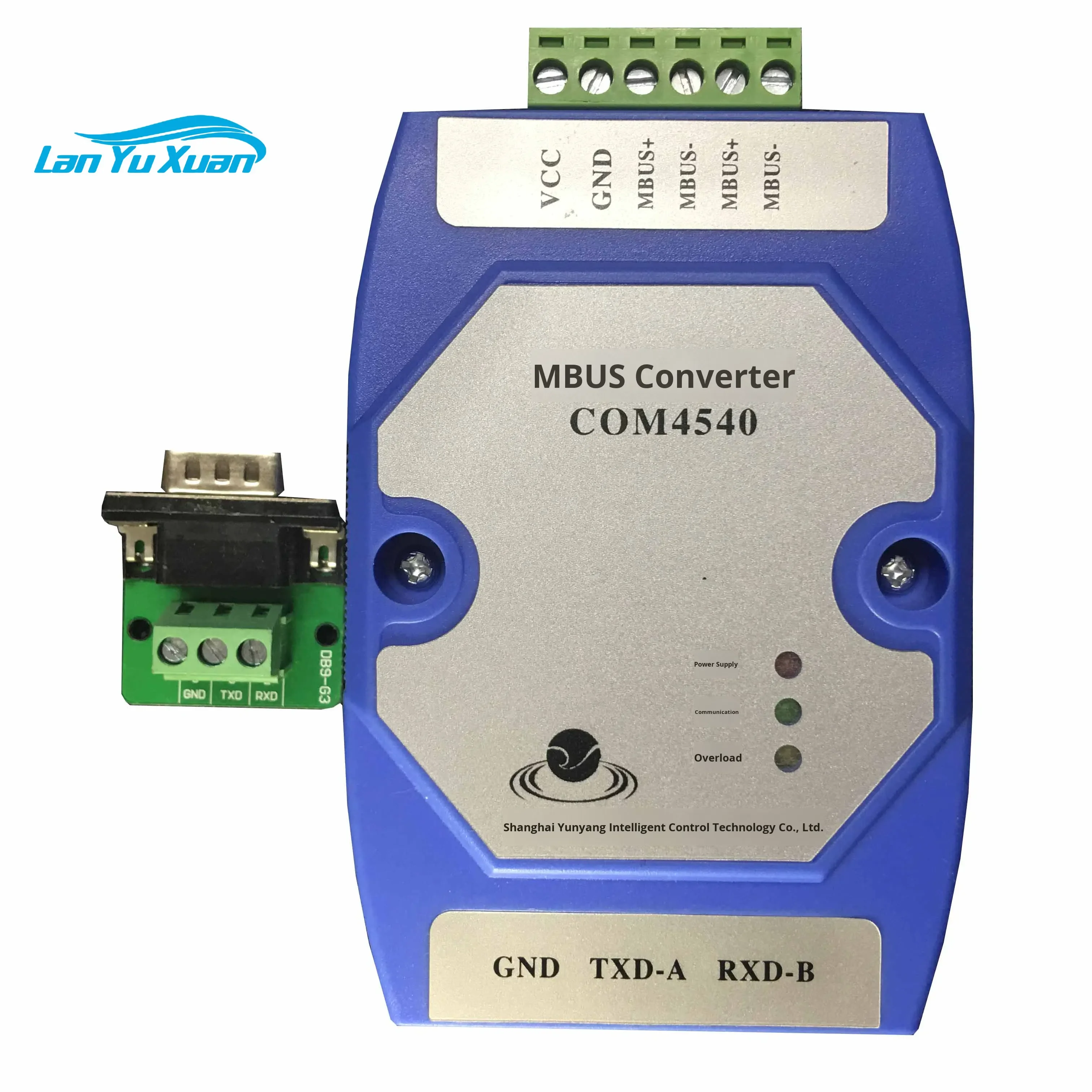 RS485/232 Serial Port to M-BUS Isolated Converter Module with 10 Slaves