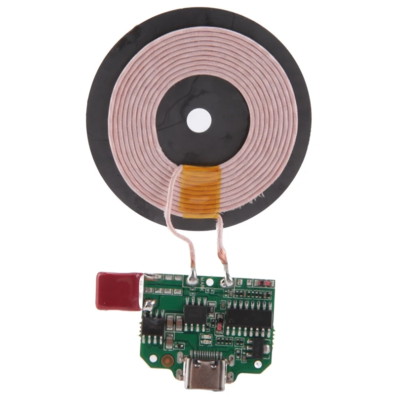 15W Qi Fast Wireless Charger Wireless Charger Module Module Transmitter With Box PCBA Circuit Board Coil DIY Type-C Port
