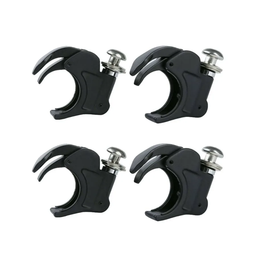 

4x Quick Release Windshield Clamps 41mm Fit For Harley Softail FXST FXSTC 88-13
