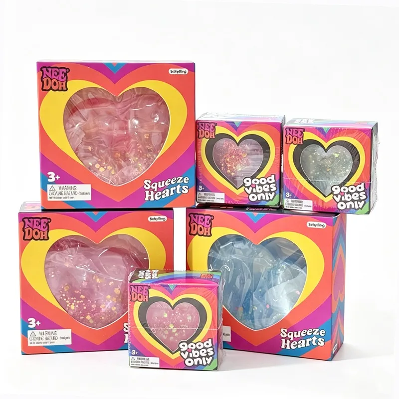 Needoh Cube Drip Fidget Sensory Toy Maltose TPR Mello Mallo Snow Ball Press Doh Change Color Relief Anxiety Focus Calm Down Gift