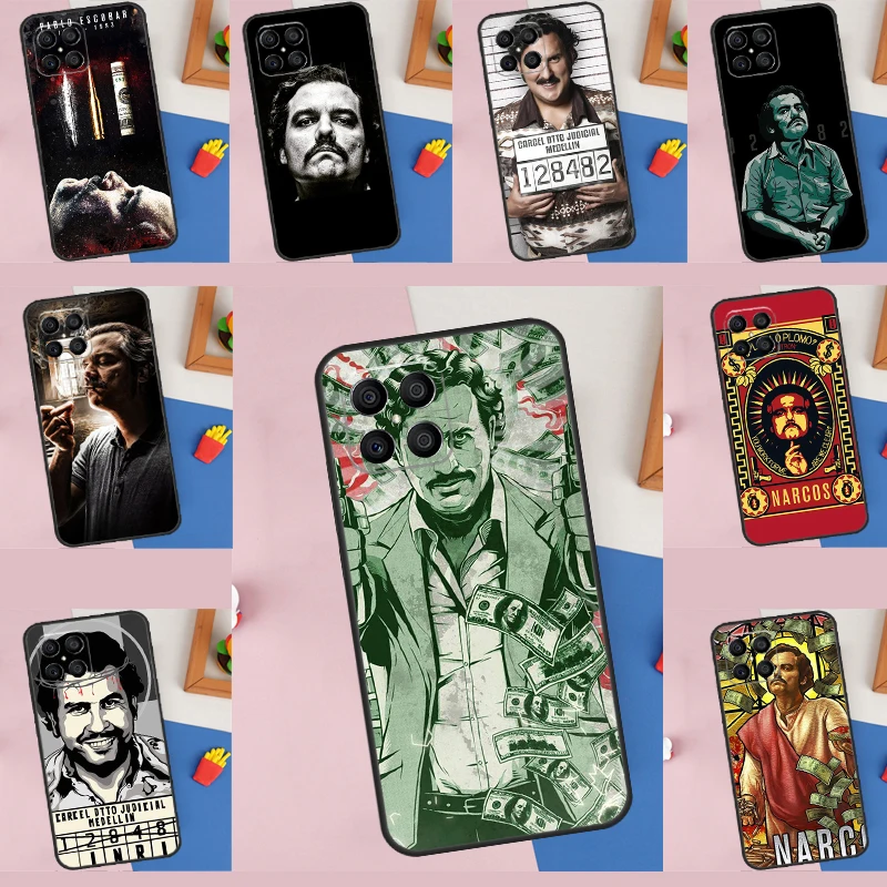 Narcos Series Pablo Escobar Case For Huawei P40 P30 P20 Lite P50 Mate 20 Pro P Smart Nova 5T Honor 70 50 X9 X8 Cover