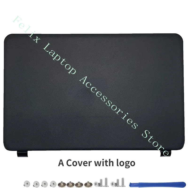 NEW Case Laptop LCD Back Cover/ Front Bezel/Hinges/Palmrest/Bottom Cover/Foot Pad Black For HP 15-G 15-R 15-T 15-Z 250 G3 255 G3