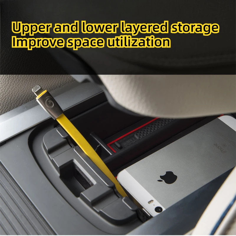 For Lynk&Co 01 05 Car Armrest Box Storage Box Modification Interior Decoration Anti-scratch Automotive Supplies Car Accessories